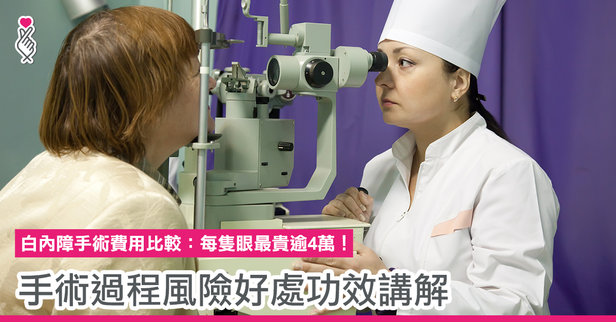 白內障手術費用比較